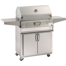 Load image into Gallery viewer, Fire Magic Legacy 24&quot; Charcoal Freestanding BBQ Grill with Smoker Oven/Hood Z368264
