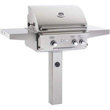 Load image into Gallery viewer, American Outdoor Grill &quot;T&quot; Series 24 inch Natural Gas Grill On in-Ground Post 24NGT-00SP
