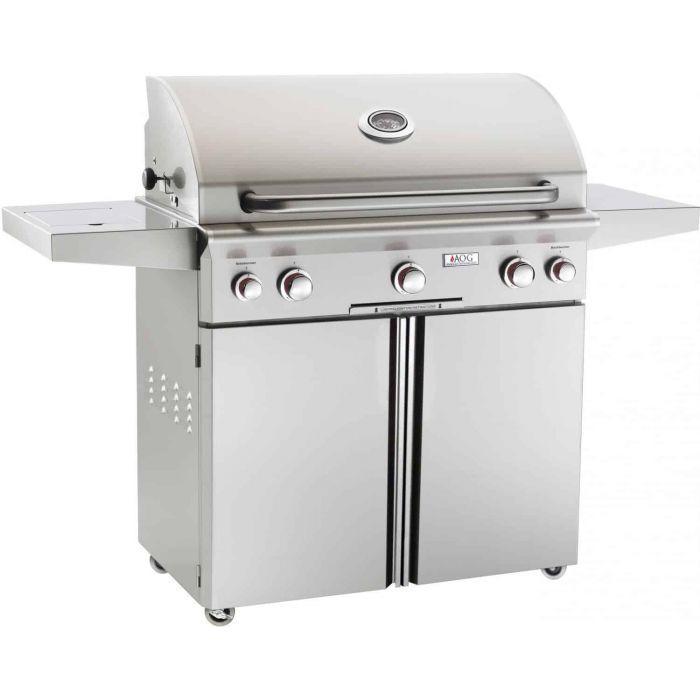 American Outdoor Grill "T" Series 36" 3-Burner Natural Gas Grill W/ Rotisserie & Single Side Burner 36NCT