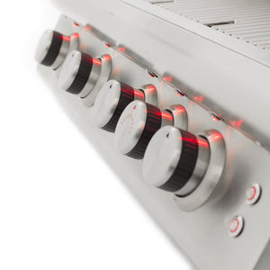 Blaze Gas Grill - 4 Burner LTE Grill Built-In Propane Gas with Lights BLZ-4LTE2-LP