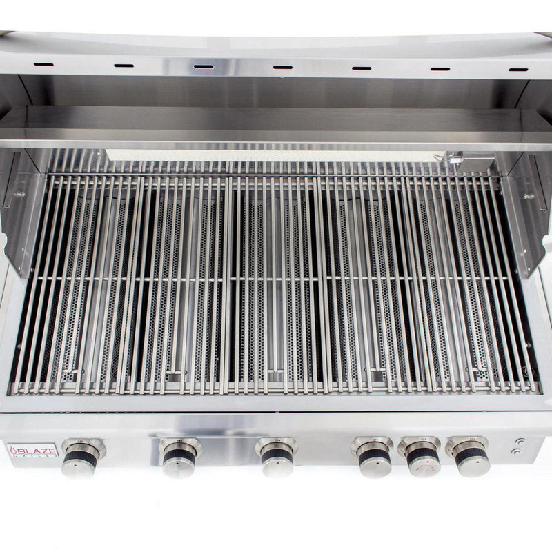 Blaze Gas Grill - 5-Burner LTE Grill Built-In Propane Gas Grill with Lights BLZ-5LTE2-LP