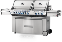 Load image into Gallery viewer, Napoleon Prestige PRO 825 Gas Grill with Power Side Burner, Infrared Rear &amp; Bottom Burners PRO825RSBINSS-3
