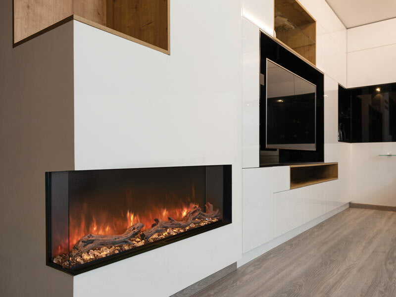 Modern Flames Landscape Pro 96" Multi View Built-in Clean Face Electric Fireplace- LPM-9616