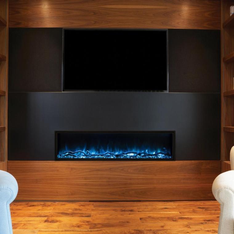 Modern Flames 80" Landscape Pro Slim Built In Electric Fireplace-  LPS-8014