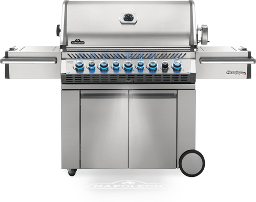 Napoleon Prestige PRO 665 Natural Gas Grill with Infrared Rear & Side Burners PRO665RSIBNSS-3