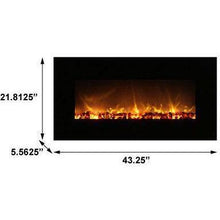 Load image into Gallery viewer, Modern Flames Electric Fireplace - 43&quot; FF43-BILV