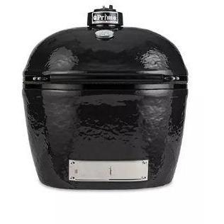 Primo Grill - Oval XL w/ 400 sq/in Expandable Cooking Surface Black PRM778, PG00778